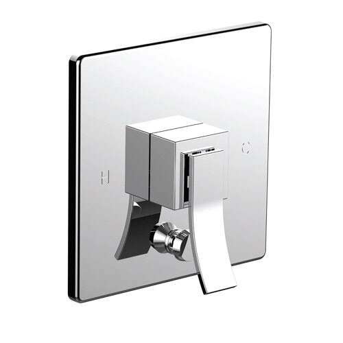 Satin Brass Pressure Balance Trim with Diverter Q4406