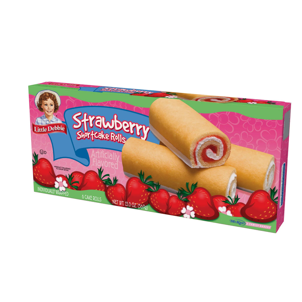 Strawberry Shortcake Rolls, 4 Boxes P243