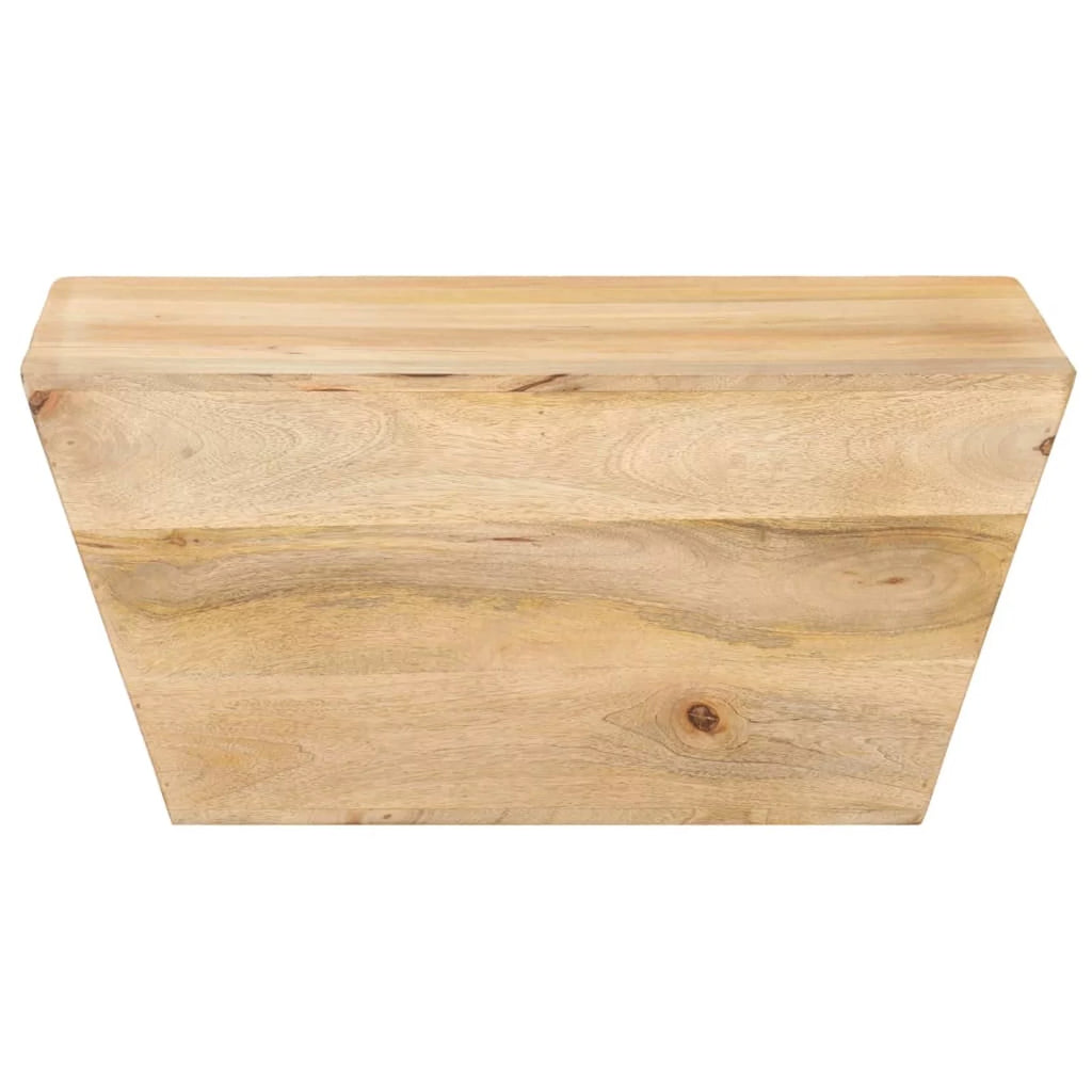 Wooden Mango Wood V-Shape Coffee Table Q253