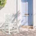 Oversized HDPE Plastic Rocking Chair A249926