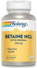 HCl with Pepsin 250 mg 180 capsules C74437