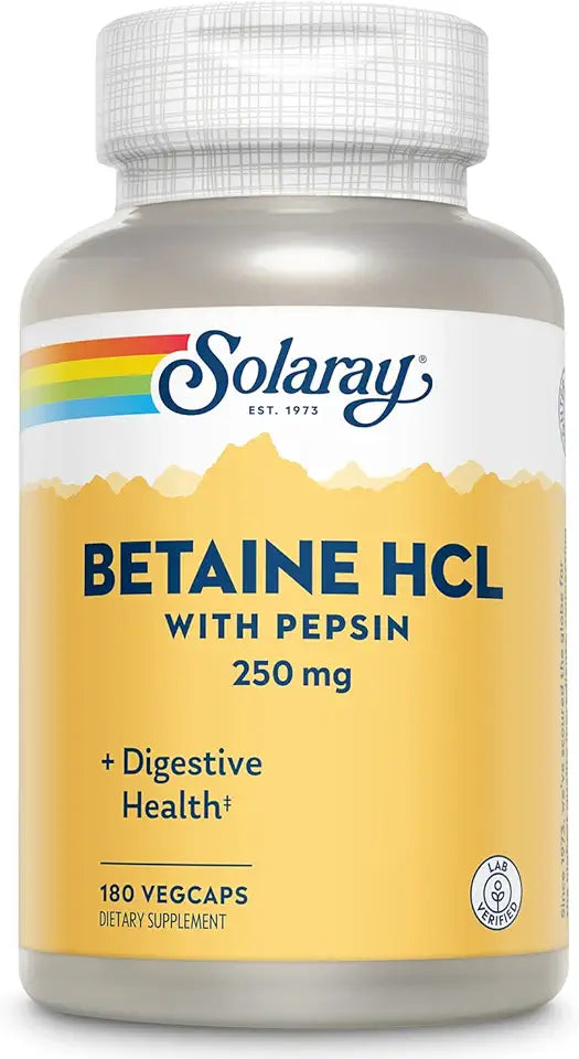 HCl with Pepsin 250 mg 180 capsules C74437