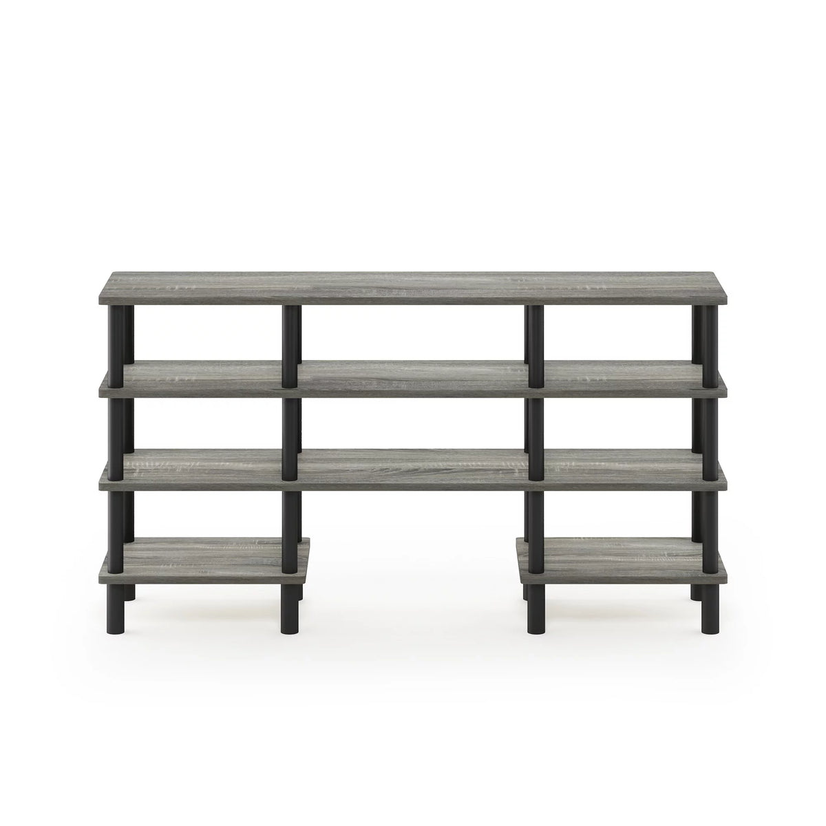 4-Tier Espresso Black TV Stand P41325