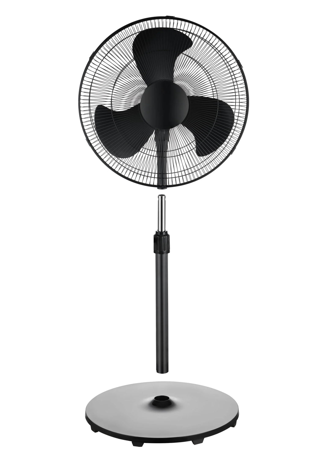3-Speed Oscillating Pedestal Fan with Tilt Adjustable Head, Black E18295