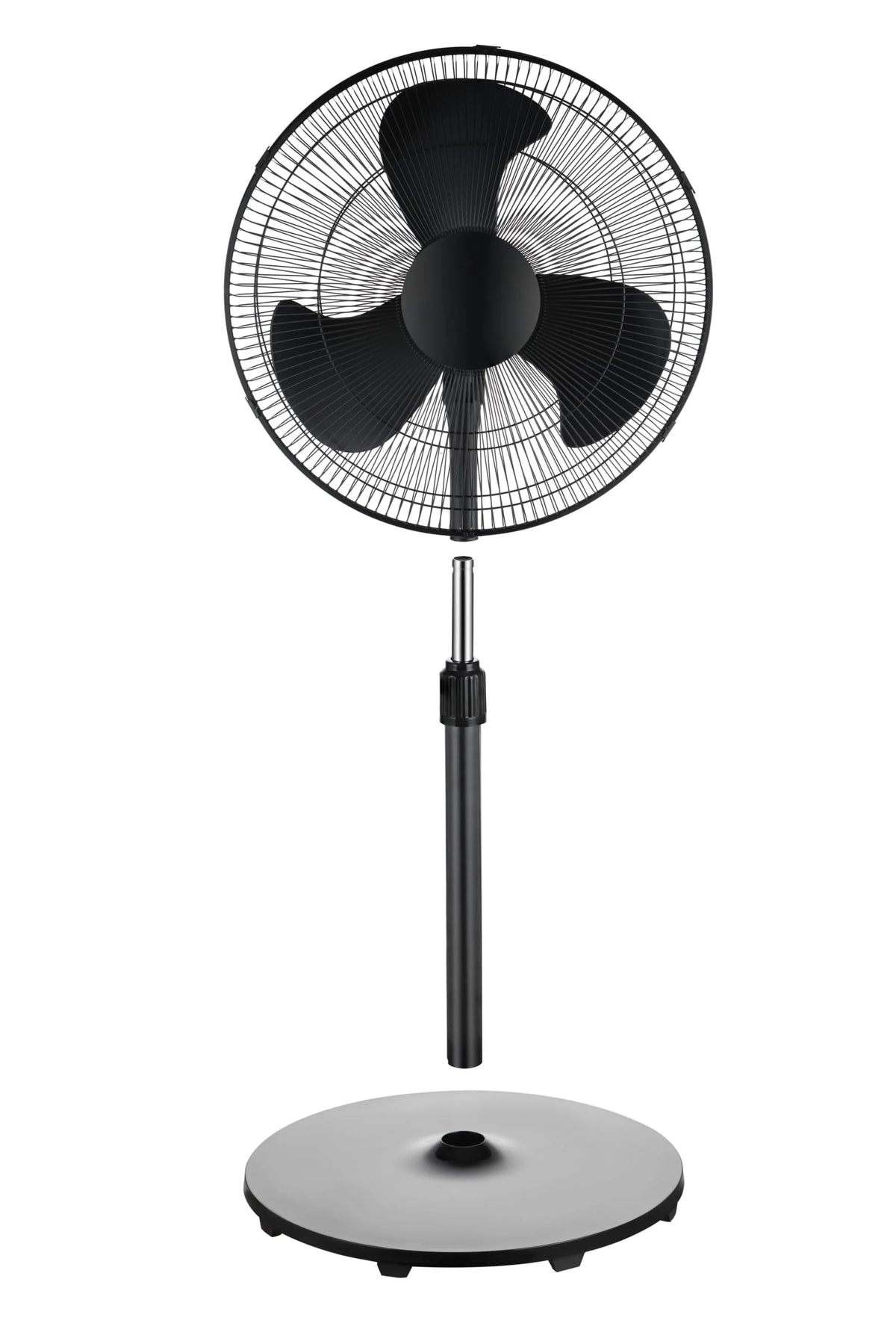 3-Speed Oscillating Pedestal Fan with Tilt Adjustable Head, Black E18295