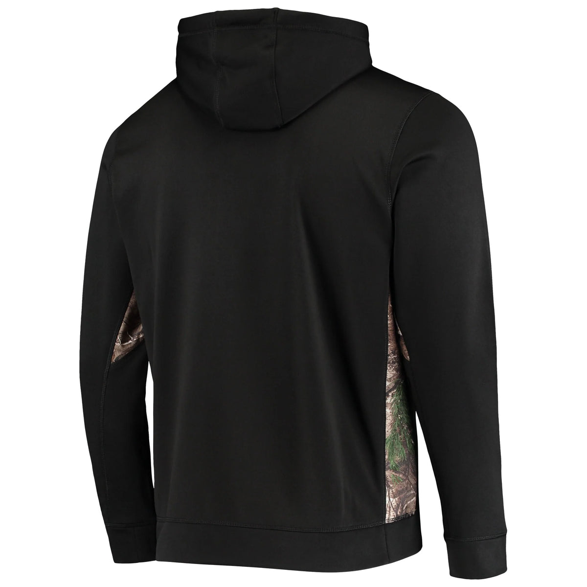 Men's Black Camo Pullover Hoodie S492
