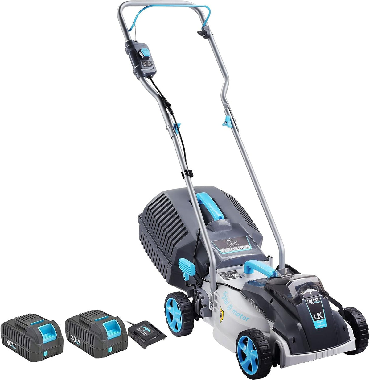 15 Inch 40V Cordless Brushless Lawn Mower Y81034