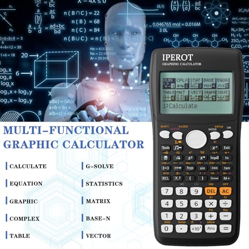 Pink Scientific Calculator with Graphing Functions H13472