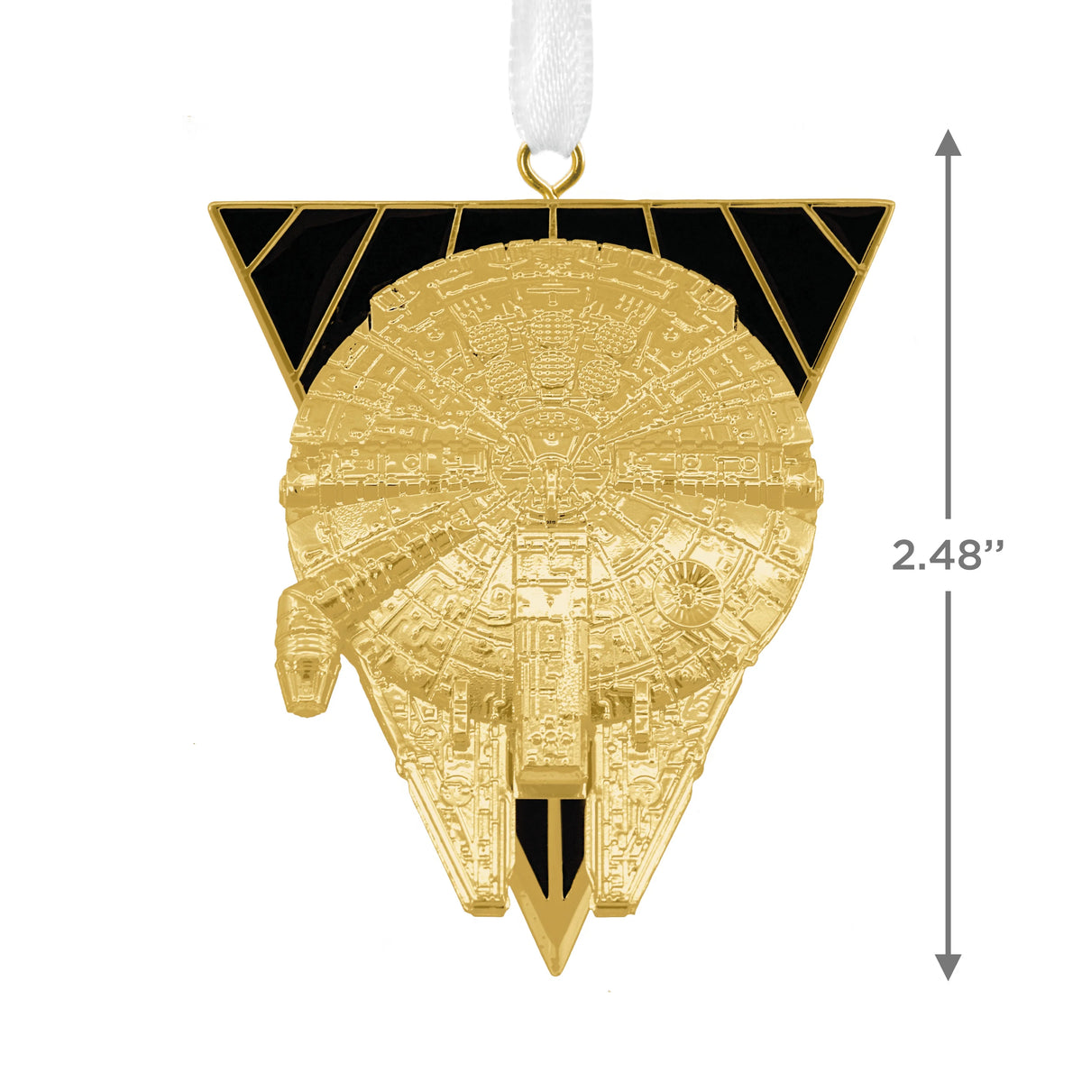 Star Wars Millennium Falcon Metal Ornament Q67441