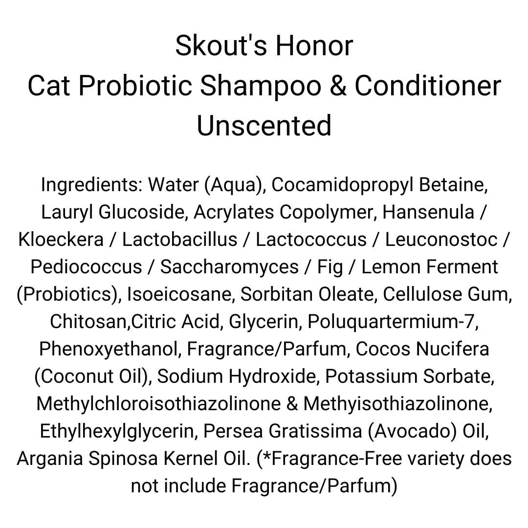 Probiotic Cat Shampoo Conditioner A55630