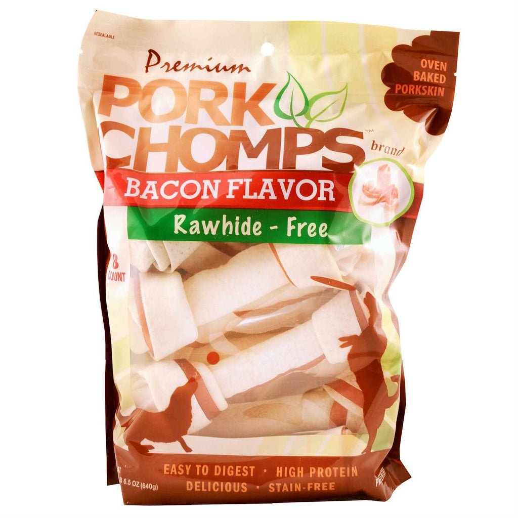 Pork Chomps Bacon Knotz Pet Supplies H4640