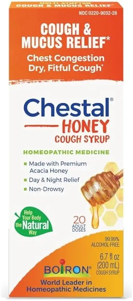Honey Adult Cough Syrup 6.7 Ounce 4 Pack C65585