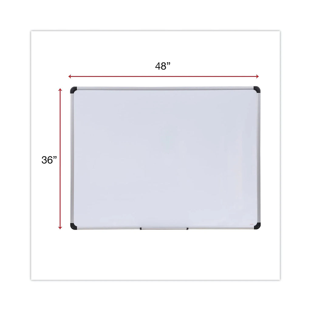 48 in. x 36 in. Lacquered Steel Magnetic Dry Erase Marker Board S71493
