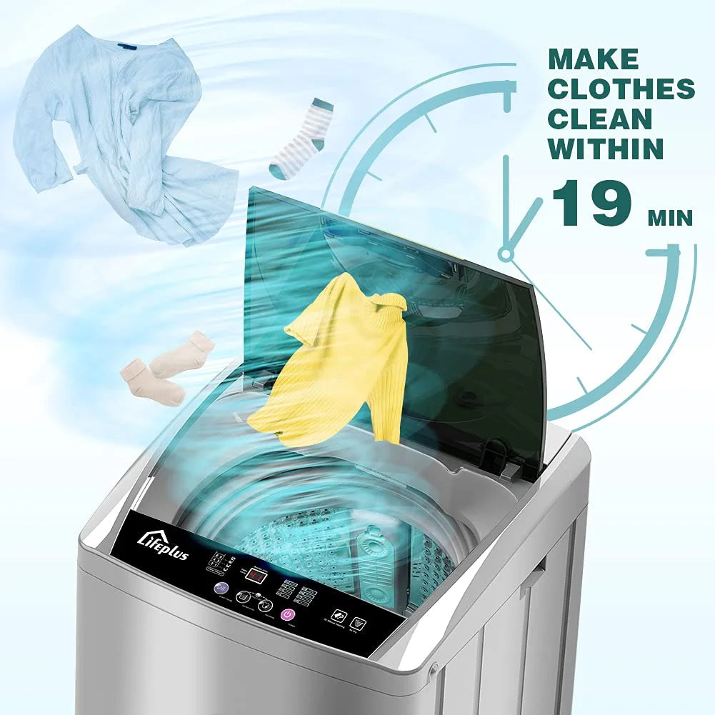 Portable Full-Automatic 1.8 Cu. ft. Top Load Washing Machine Z311