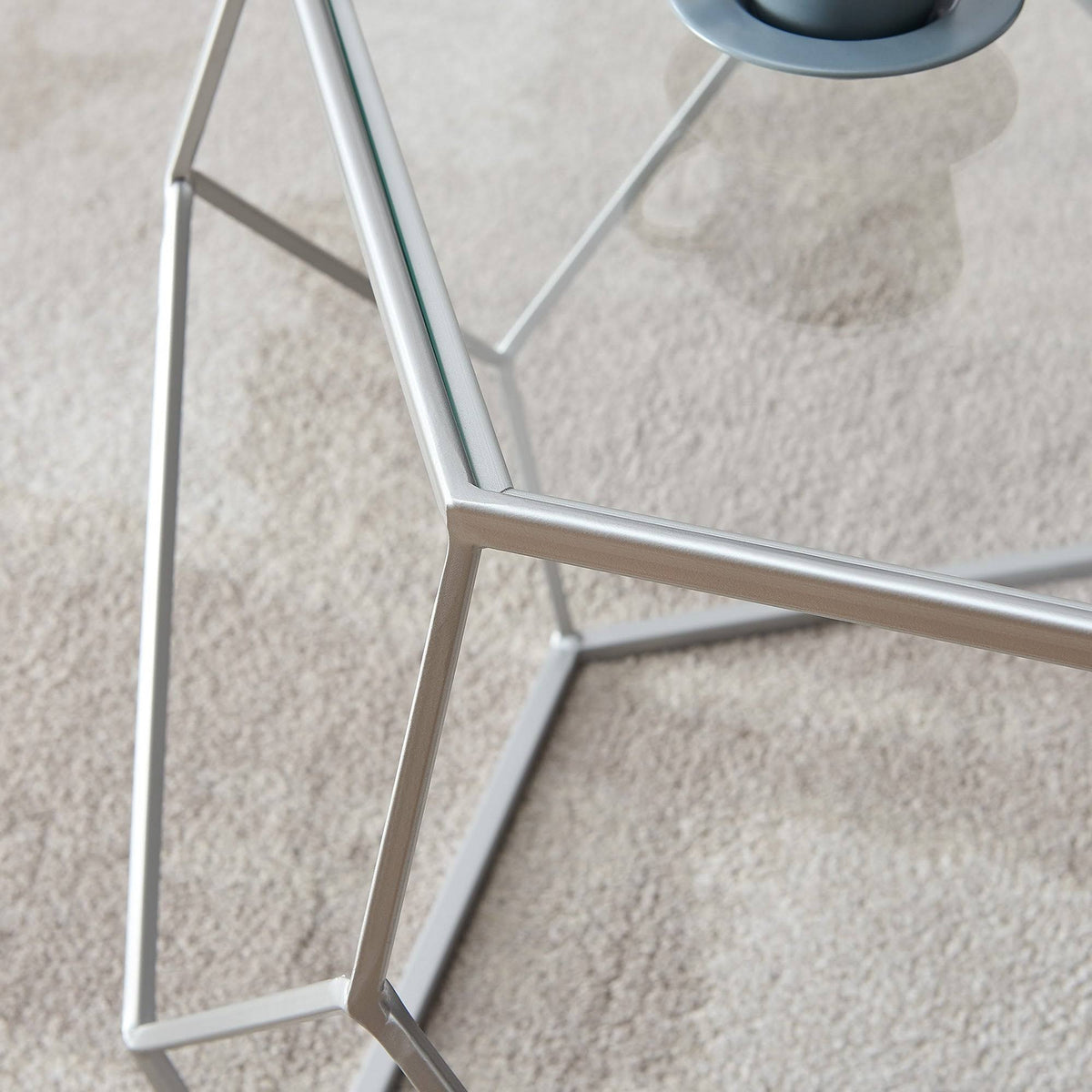 Gold Geometric Coffee Table L9885