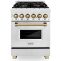 24 2.8 cu. ft. Dual Fuel Range Stainless Steel K90237