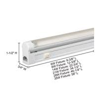 3-Wire Grounded T5 Fluorescent Undercabinet Fixture U1012