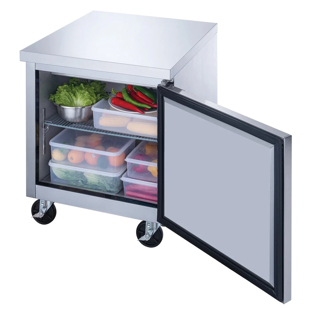 29 in. Stainless Steel Undercounter Refrigerator 6.99 cu. ft. N541
