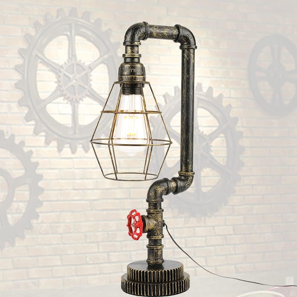 Vintage Industrial Desk Lamp T2062