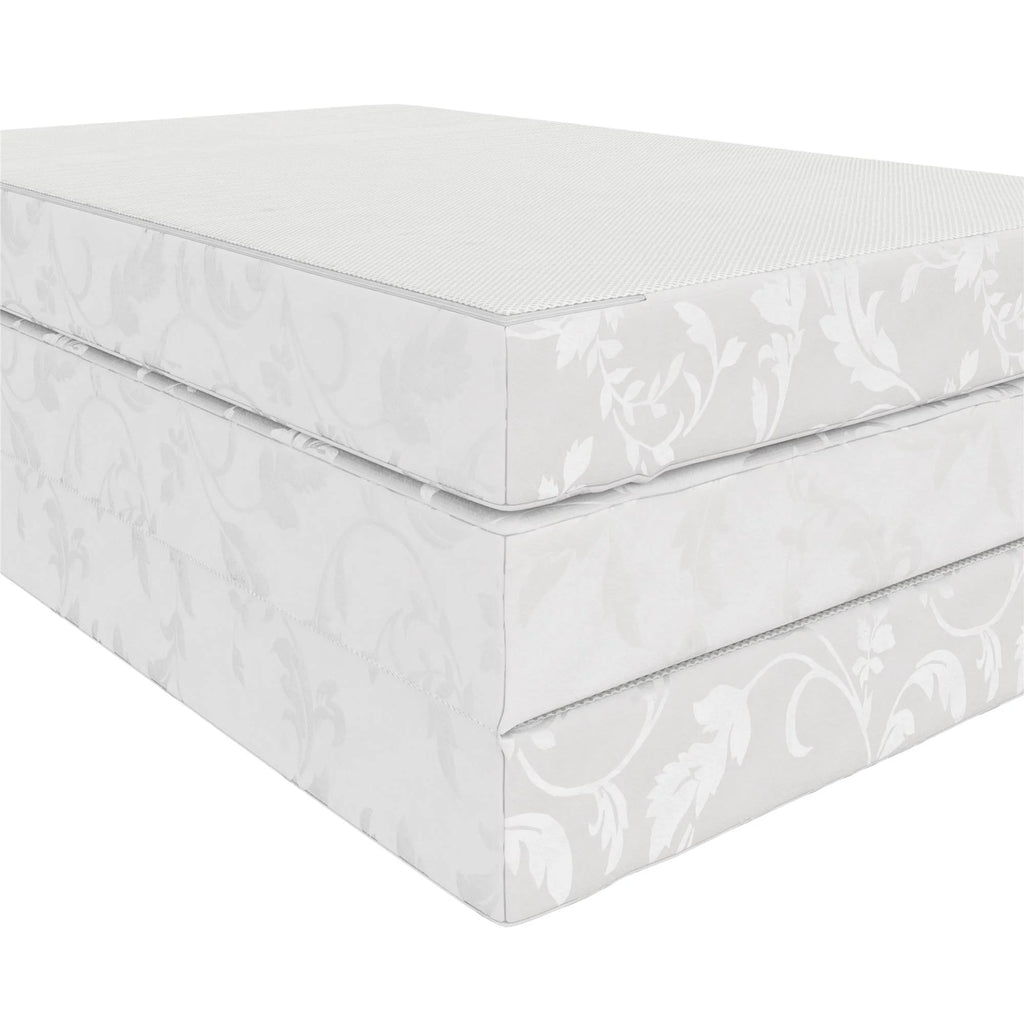 4-Inch Tri Folding Mattress with Carry Bag, Twin Size Q631