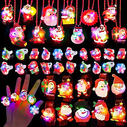 Light Up Christmas Party Favors 42 Pack F5876