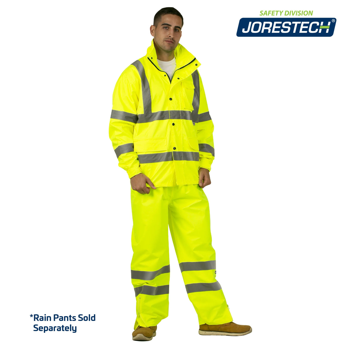 Hi-Vis Safety Rain Jacket B186978
