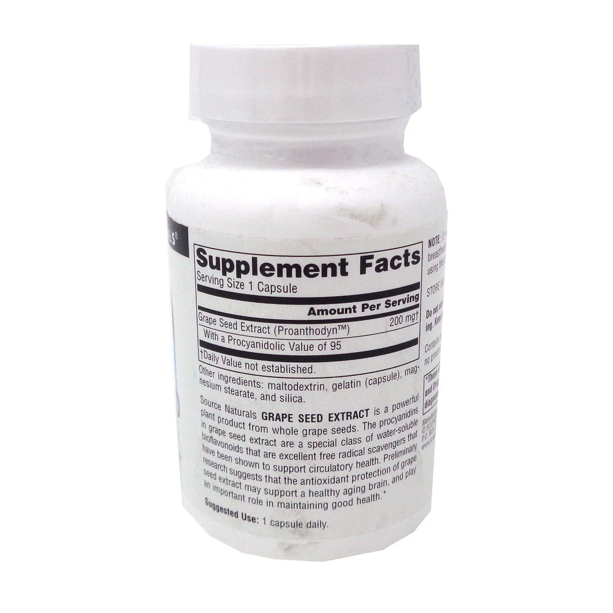 Grape Seed Extract 200mg 60 Capsules Y5687