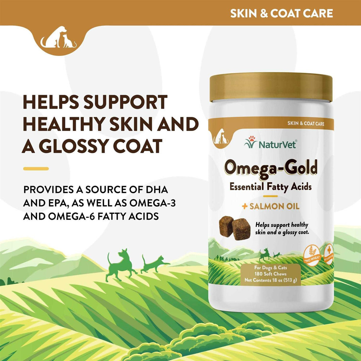 Omega Gold Plus Salmon Oil Soft Chews Z461244