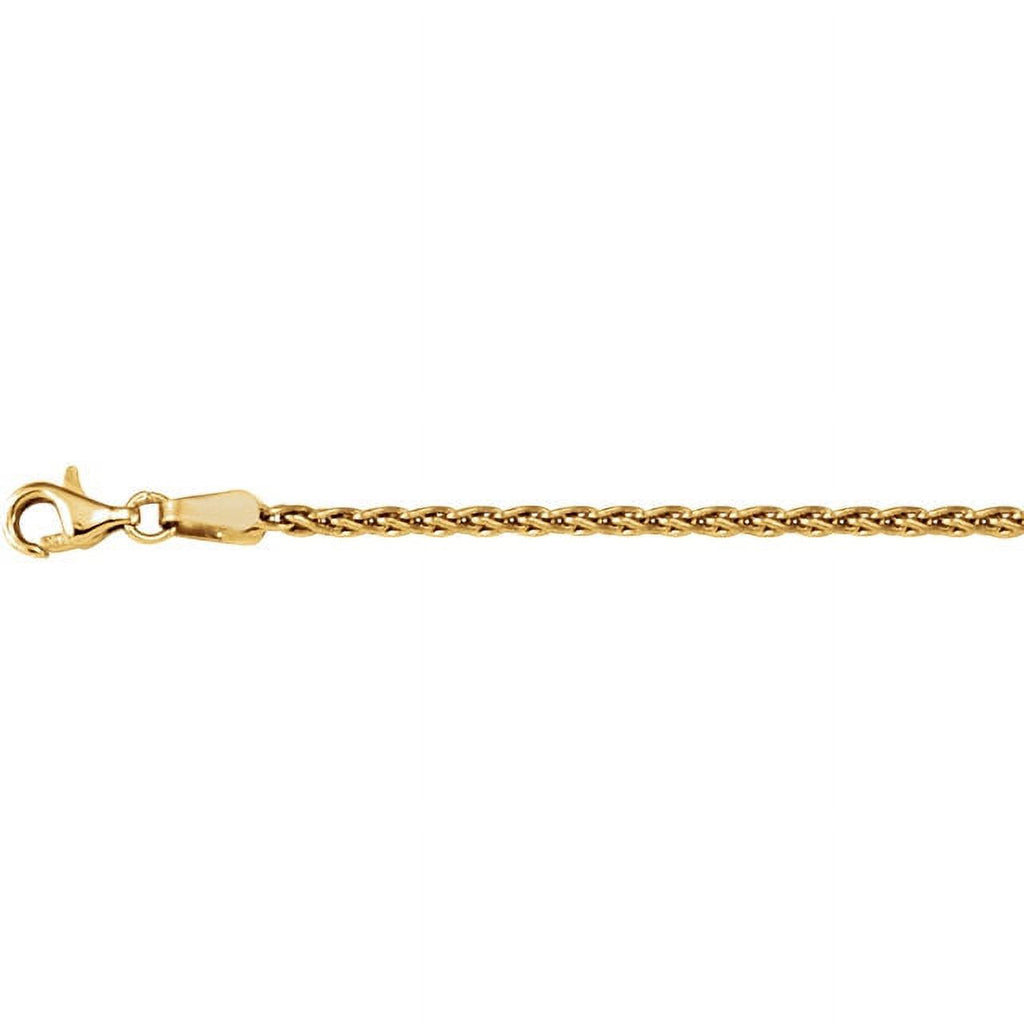 18K Yellow Gold 1.9mm Wheat 18" Chain W963753