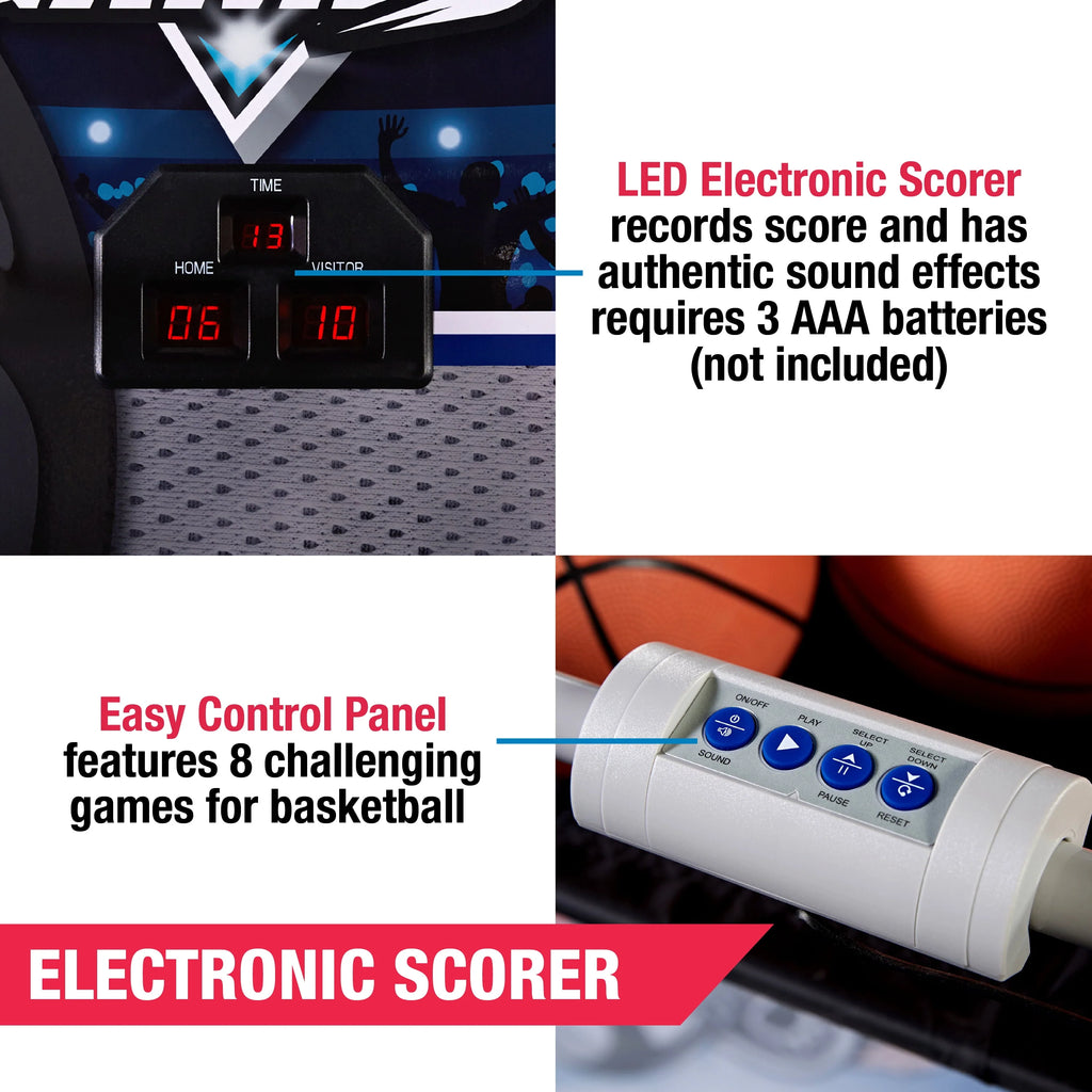 3 in 1 Basketball Football Baseball Game with LED Scoring System N56966