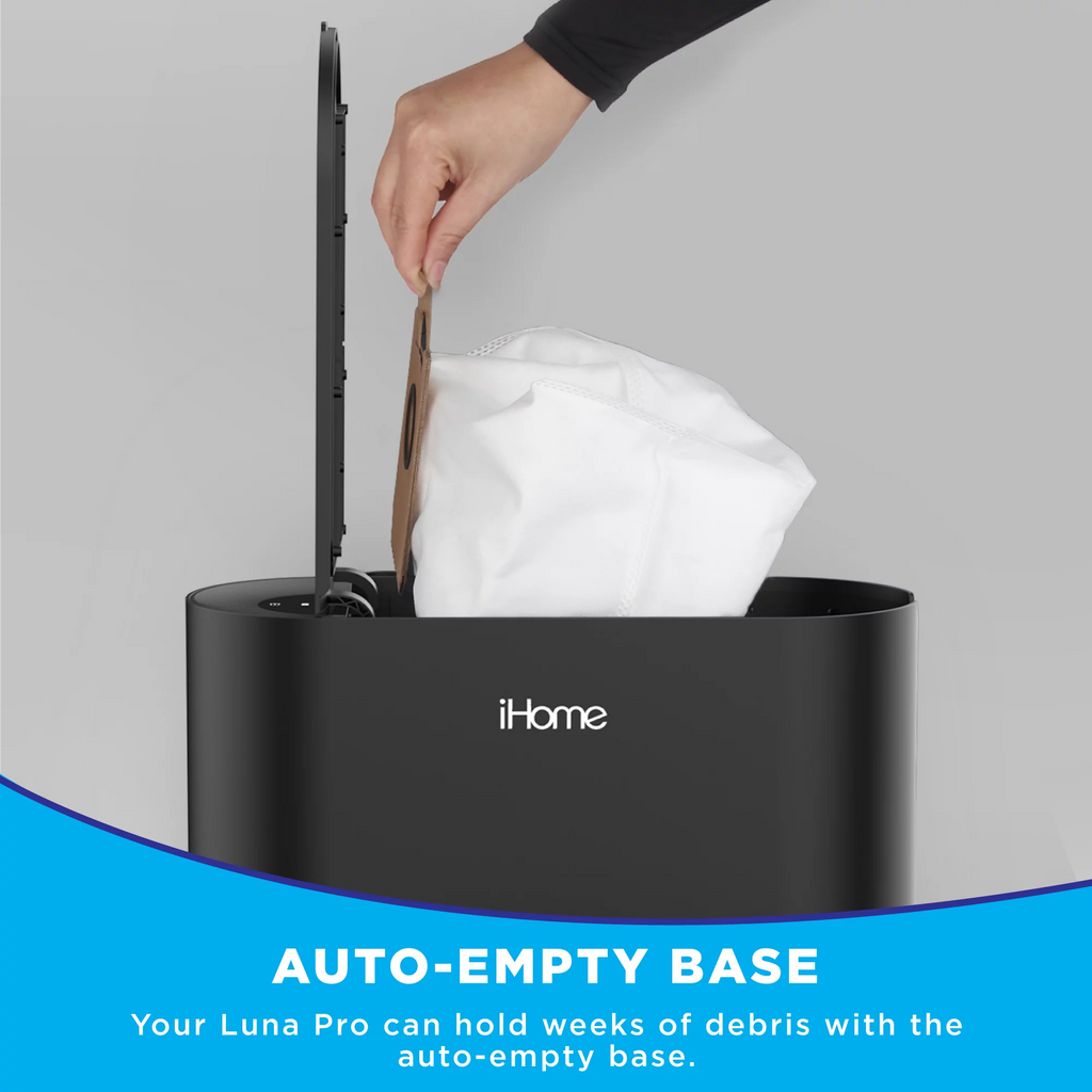 3-in-1 Robot Vacuum and Vibrating Mop with Auto Empty Base A523