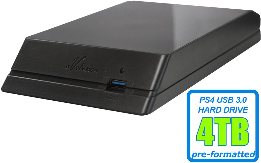 4TB 7200RPM USB 3.0 External Hard Drive T259378
