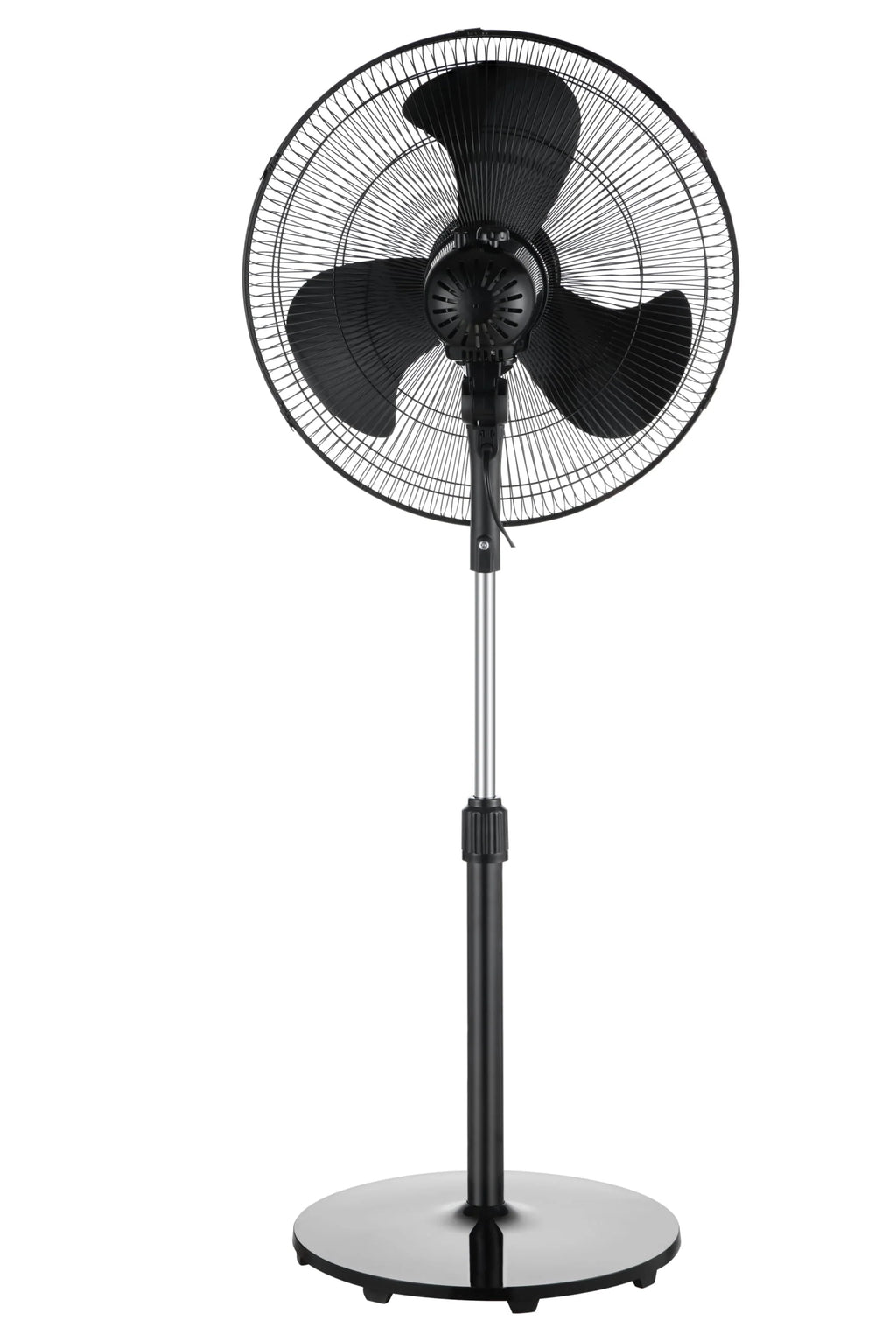 3-Speed Oscillating Pedestal Fan with Tilt Adjustable Head, Black E18295