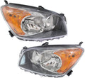 Pair Driver and Passenger Side Headlight Assembly Unit Y398
