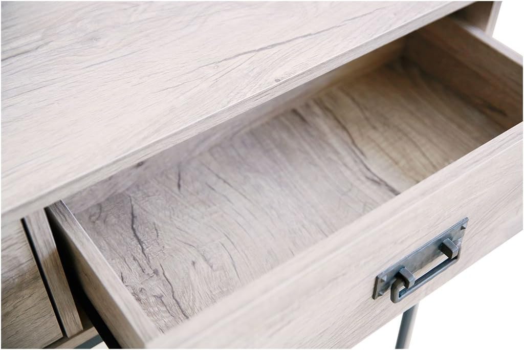 2 Drawer Oak Wood Console Table L712820