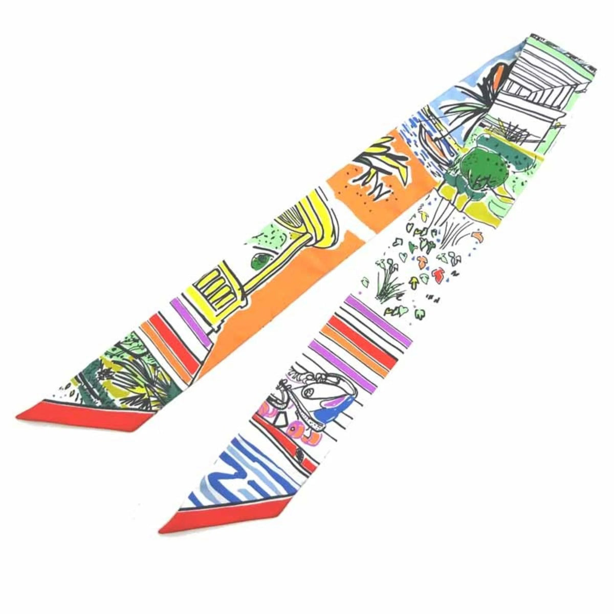 Silk Scarf Q20375