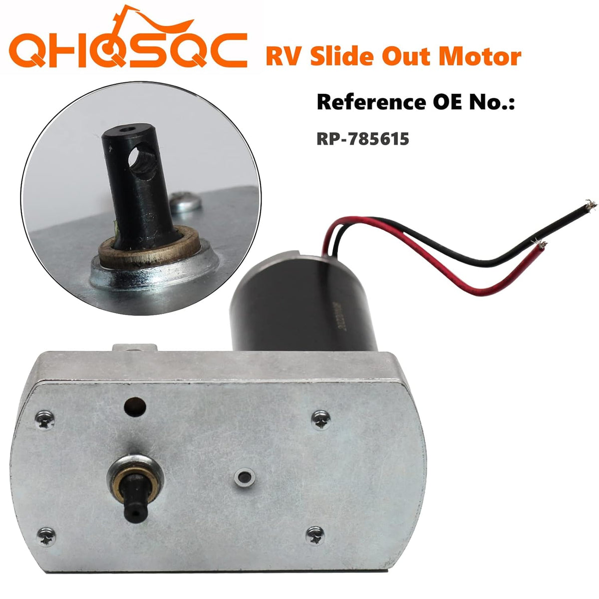 RV Slide Out Motor 30 Amp 12 Volt 5800 RPM C2351