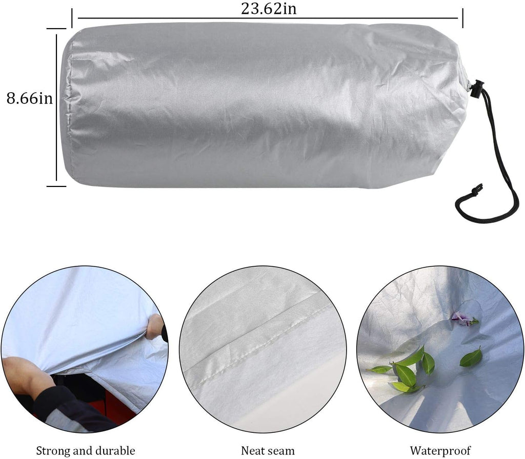 Car Cover Weatherproof Pack of 2 J556