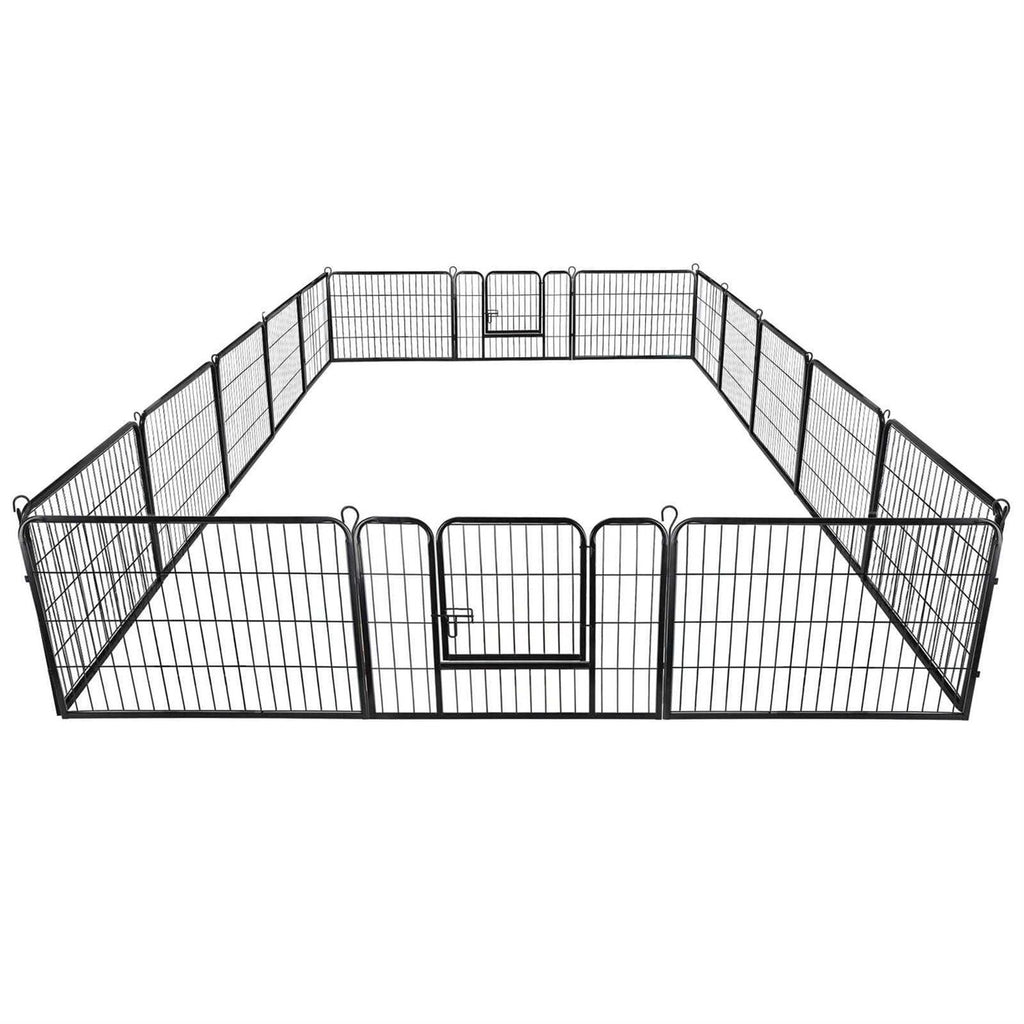Foldable Detachable 16 Panel Pet Playpen U2665