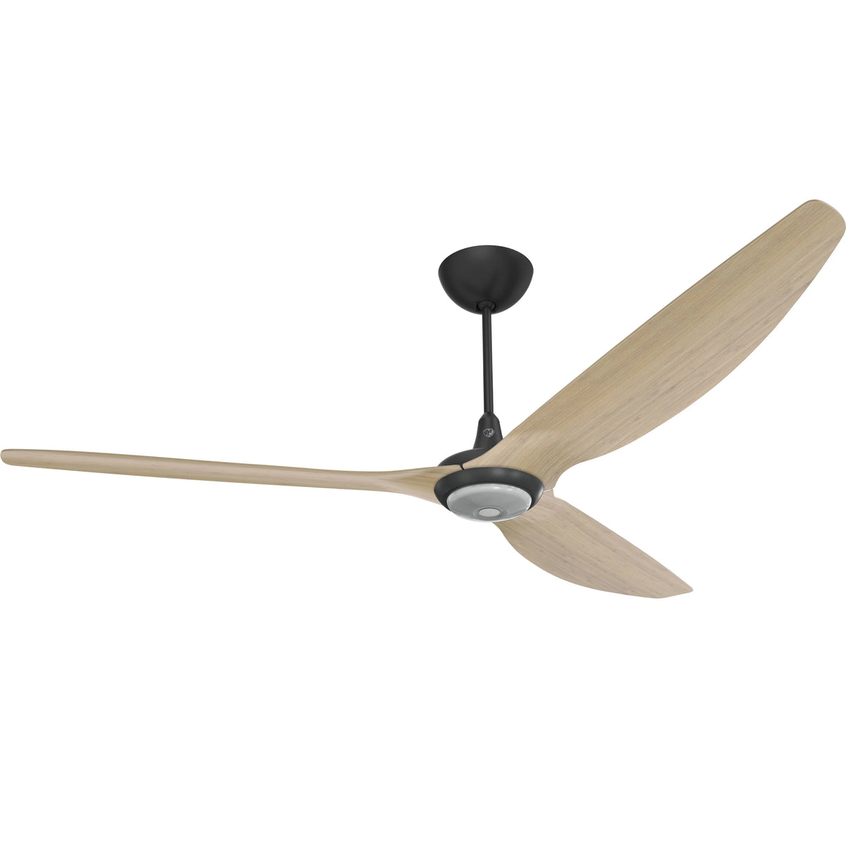 84 Ceiling Fan with Bamboo Blades and Black Finish N875712