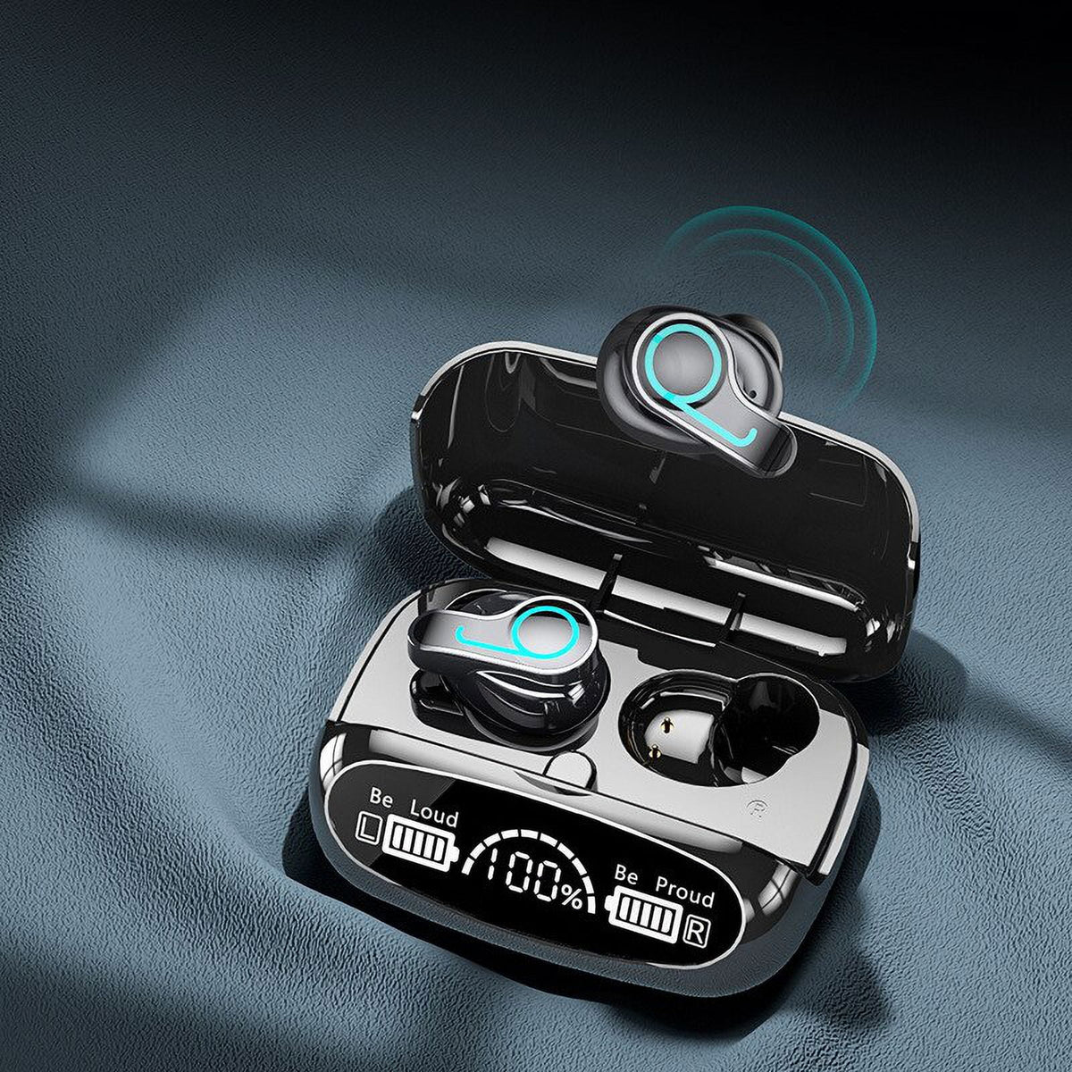 Wireless Bluetooth Earphones IPX7 Waterproof Stereo Headsets B3959
