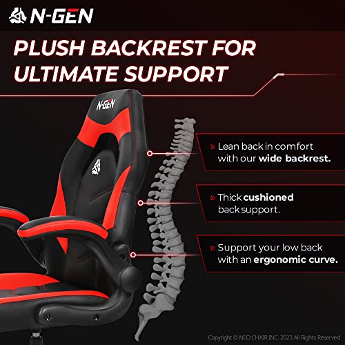 Pink Ergonomic PU Leather Computer Chair with Lumbar Support Z605