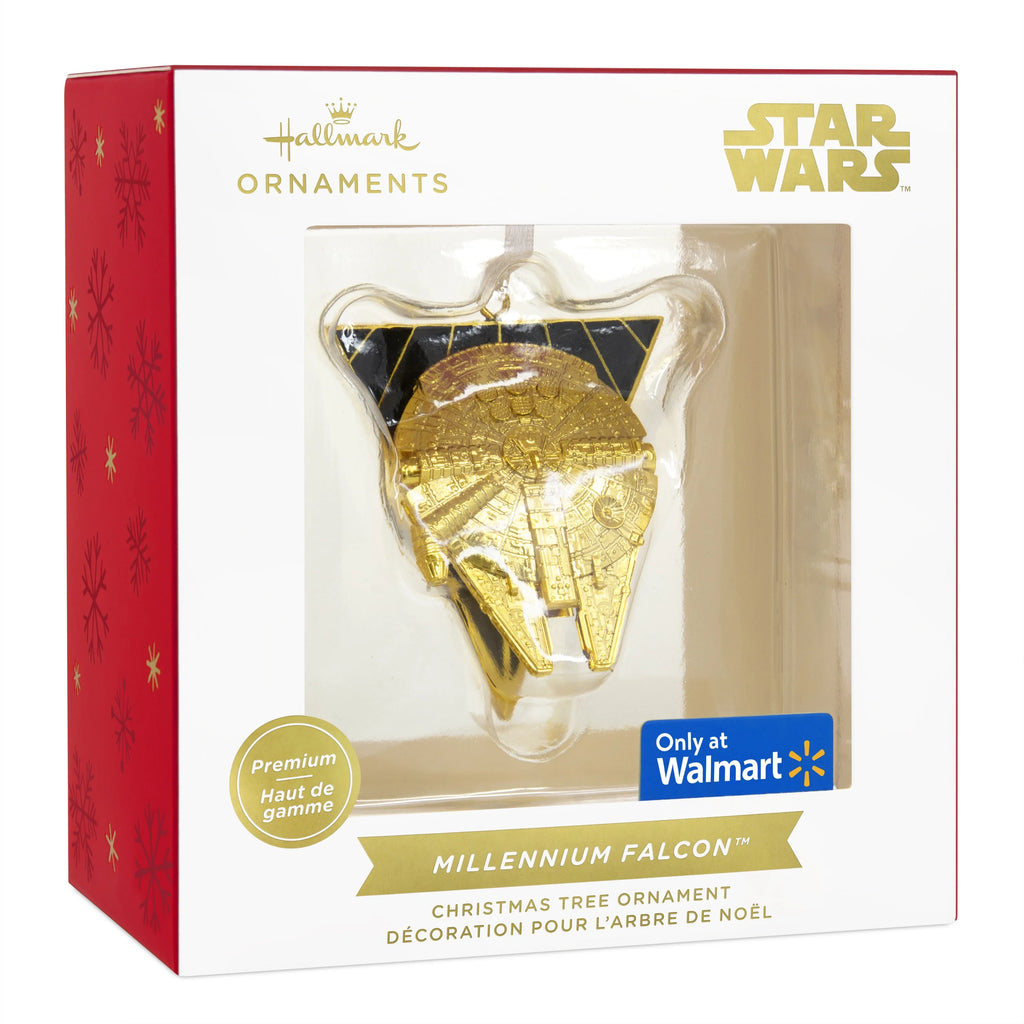 Star Wars Millennium Falcon Metal Ornament Q67441