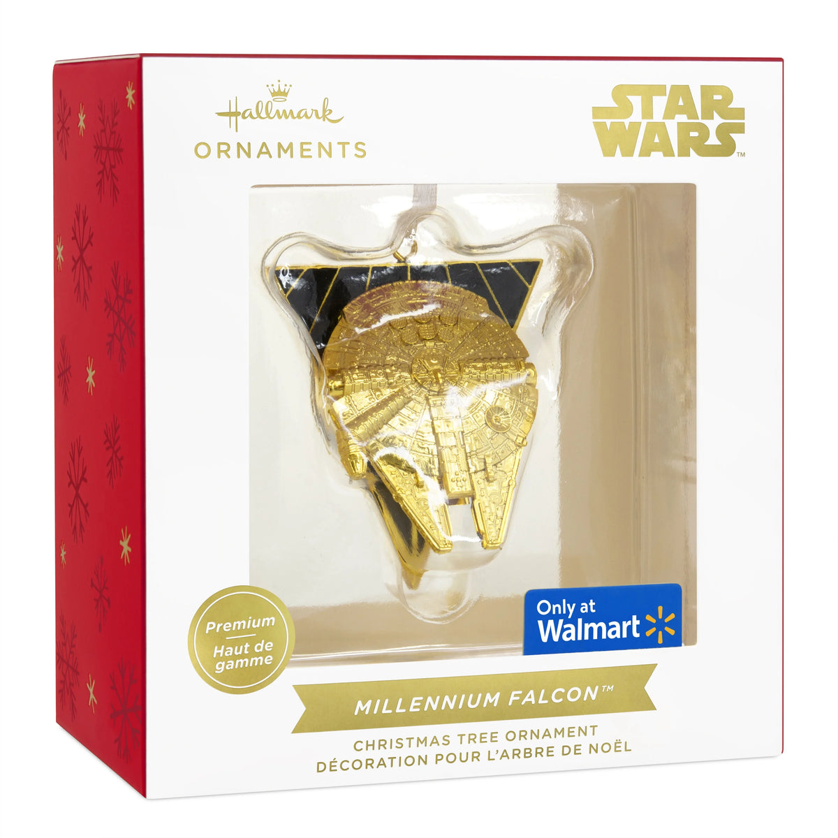 Star Wars Millennium Falcon Metal Ornament Q67441
