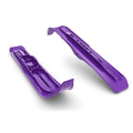 Pair of Purple Snowmobile Skis B72827