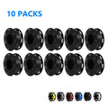 10 Packs 1.75mm PLA 3D Printer Filament Black G355741