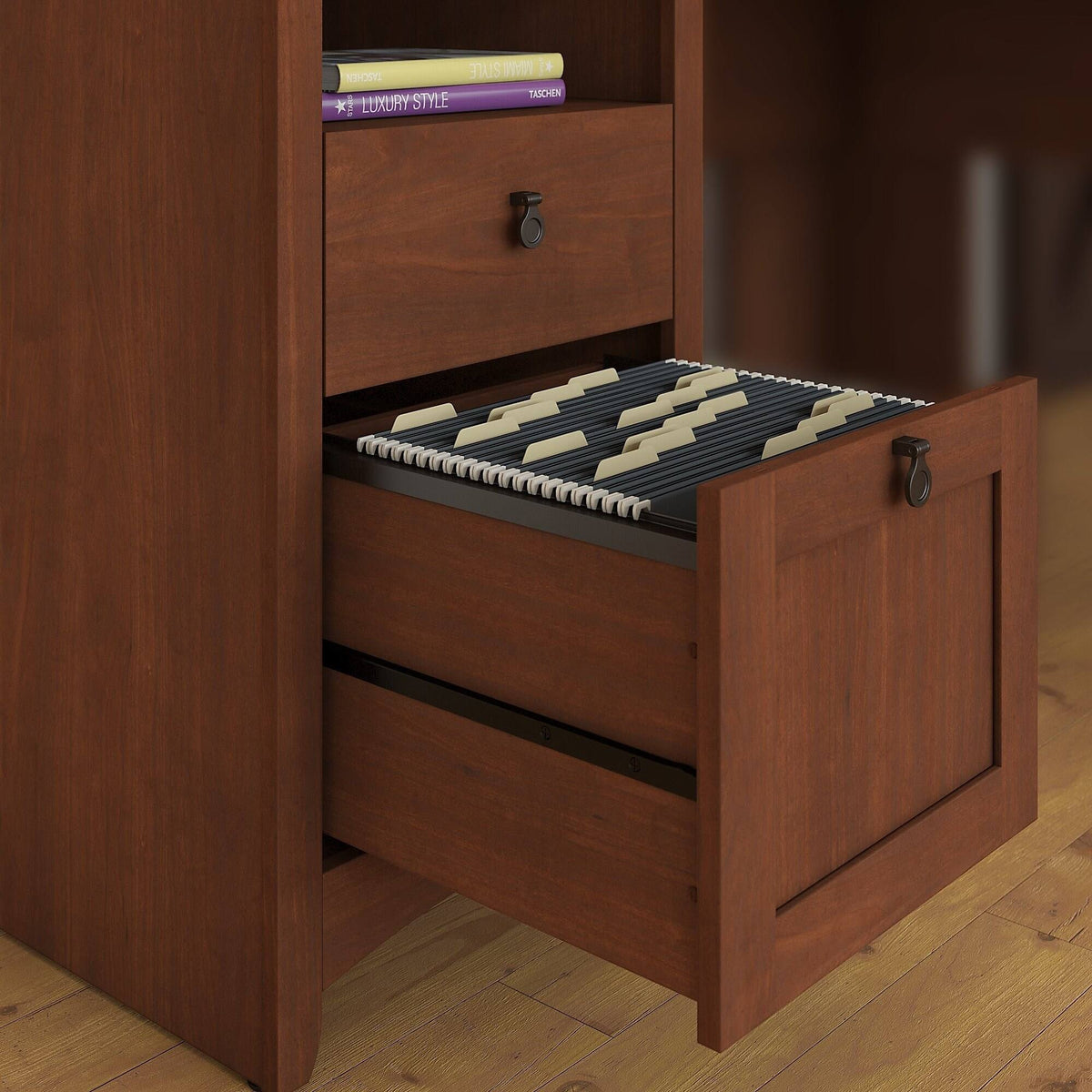 2 Drawer File Cabinet in Serene Cherry K122001