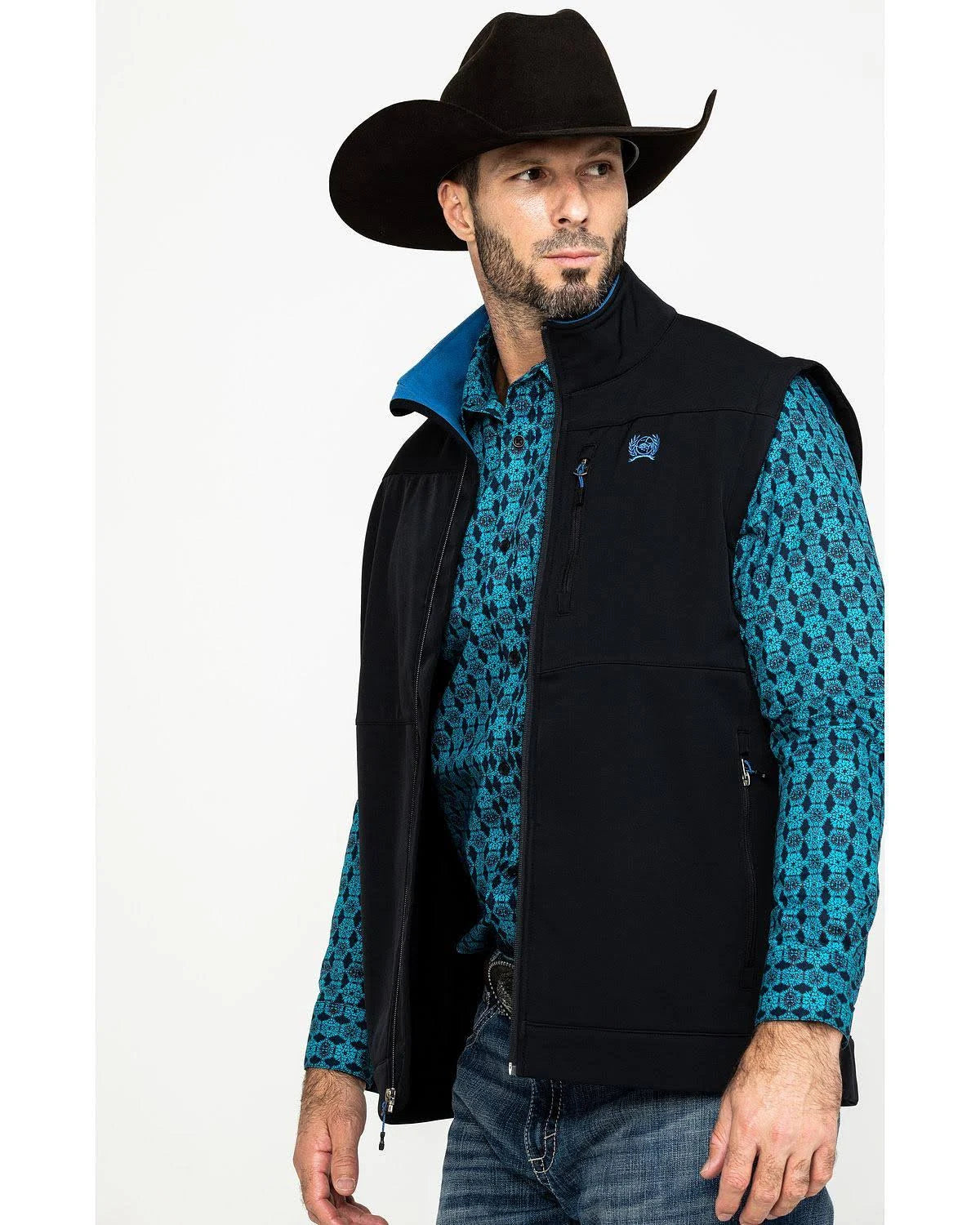 Men's Concealed Carry Bonded Vest Q66626