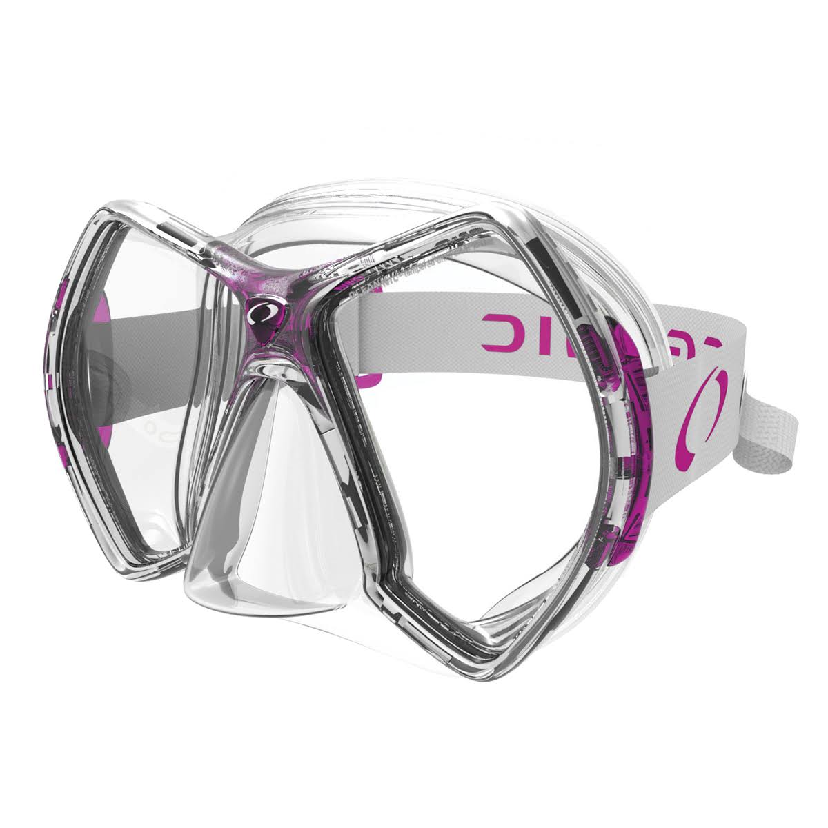 Clear/Pink Cyanea Mask F2217