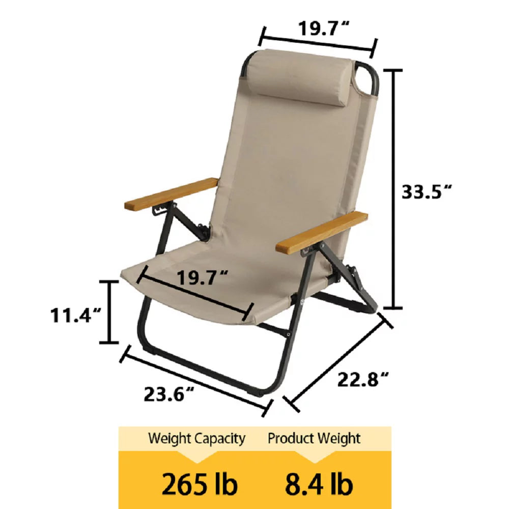 Foldable Aluminum Chair P5769